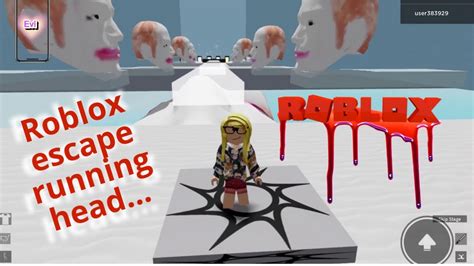 Roblox Escape Running Head Youtube