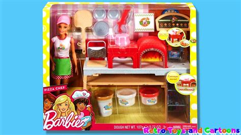 Barbie Pizza Chef Playset Commercial Retro Toys And Cartoons Youtube