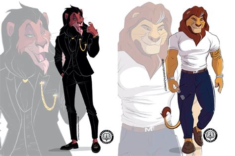 Humanlike Lion King Characters Will Make You Reconsider Furries