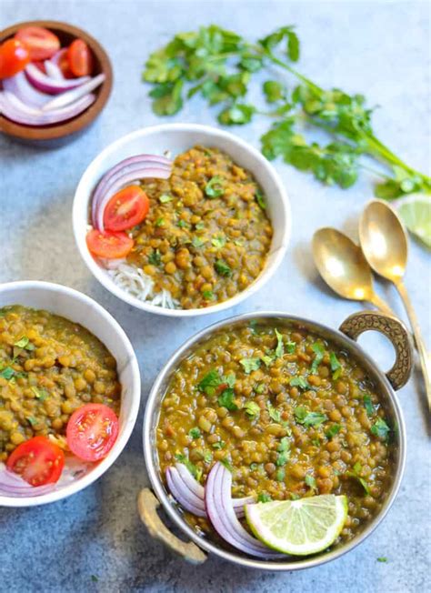 Whole Masoor Dal Brown Lentils Instant Potstovetop Piping Pot Curry