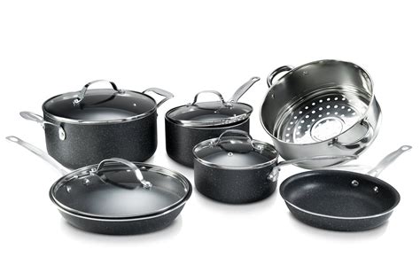 Granite Stone Pots And Pans Set 10 Piece Nonstick Cookware Set