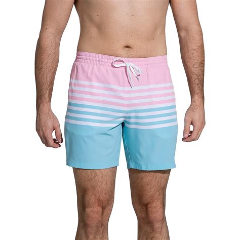 Chubbies Mens On The Horizons Stretch Swim Trunks 7 In Academy