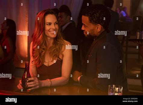 Michael Ealy And Hilary Swank In Fatale 2020 Directed By Deon Taylor