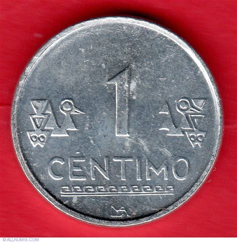 1 Centimo 2008 Republic 2001 2010 Peru Coin 11505