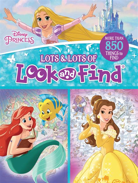 Disney Princess Lots And Lots Of Look And Find Book Phoenix