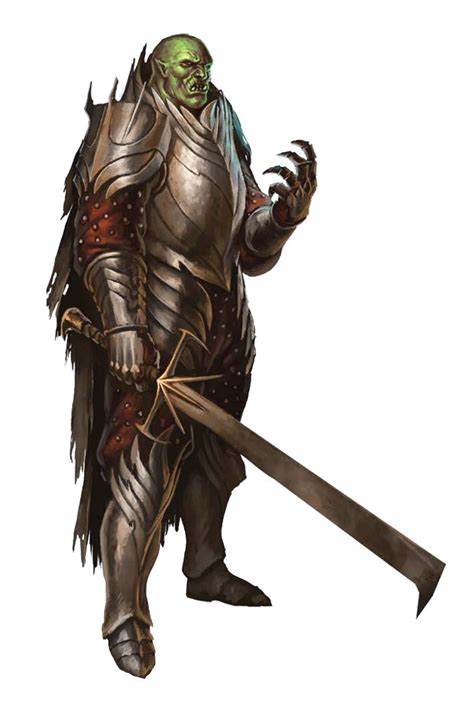 #pathfinder #archetype #antipaladin #tyrant #slithering tracker #fext #graveknight #adaro #ultimate intrigue. 62 best D&D Half-Orcs images on Pinterest | Character ideas, Character art and Character design