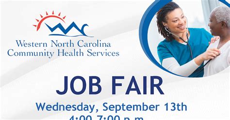 Western North Carolina Community Health Services Wncchs Job Fair