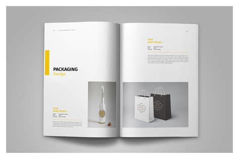 Graphic Design Portfolio Template 81533 Brochures Design Bundles