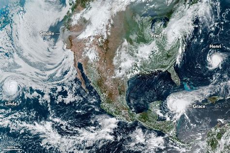 Las Tormentas Tropicales Se Activan En América Del Norte