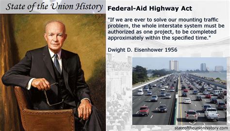 State Of The Union History 1956 Dwight D Eisenhower Federal Aid