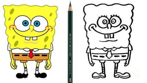 Detail Sketsa Gambar Spongebob Koleksi Nomer 25