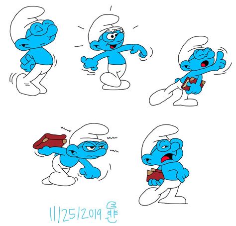 A New Touch Of Blue Style Brainy Smurf By Royalsmurf On Deviantart Lion