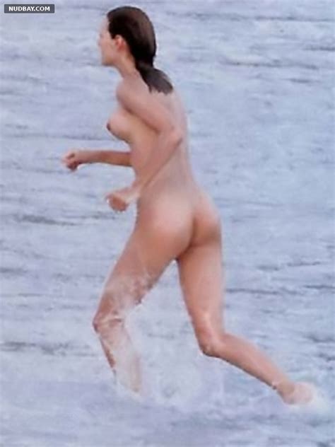 Uma Thurman Naked Vacation On The Beach In St Barts Nudbay