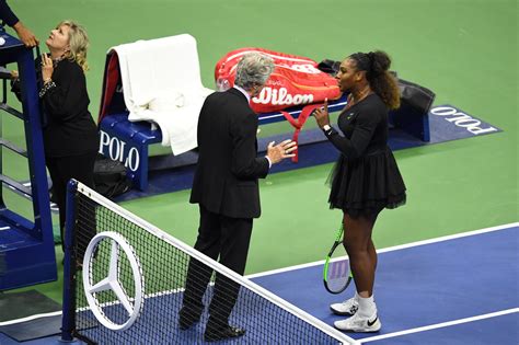 serena williams accuses official of sexism in u s open loss to naomi osaka the new york times