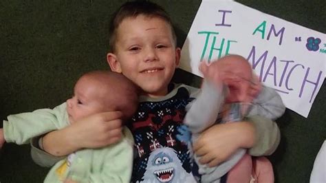 4 Year Old Boys Bone Marrow Donation Could Save Twin Baby Brothers