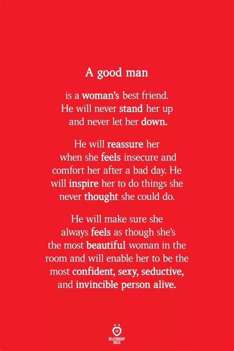 Yes...that's a good man | Boyfriend quotes, Love quotes, Quotes