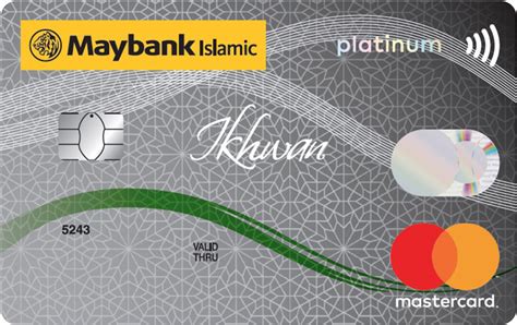Now you can enjoy the best services which are provided by the maybank. Maybank Islamic MasterCard Ikhwan Platinum Card by Maybank