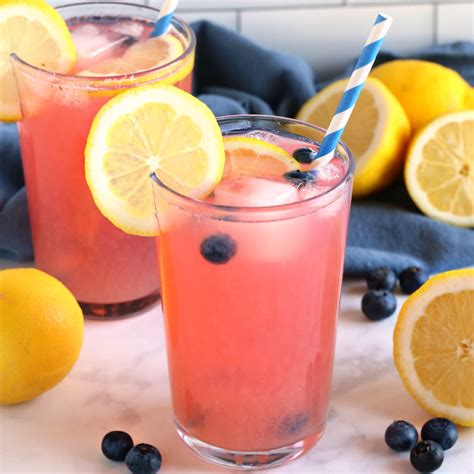 Healthy Blueberry Lemonade Recipe Blueberry Lemonade Healthy