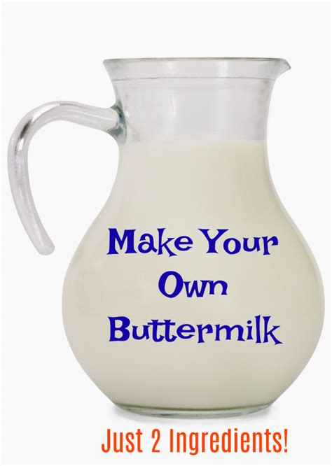 Pour the tablespoon of vinegar into a 1 cup measurer. Make your own buttermilk, using 2 ingredients!! Milk and ...