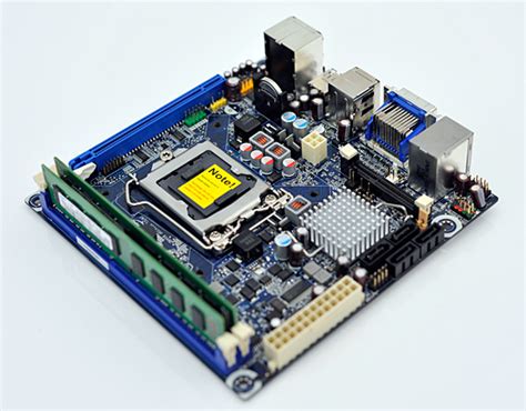 Their advantage, however, is in their smaller size. The First H57 mini-ITX Motherboard - The Real Conroe ...