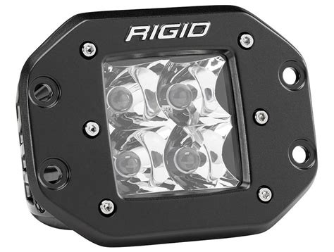 Rigid D Series Pro Black Flush Mount Led Lights Realtruck