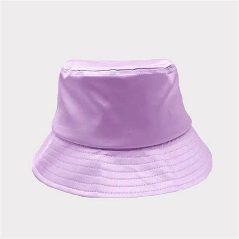 Satin Lined Bucket Hat Purple · Natural Eclipse