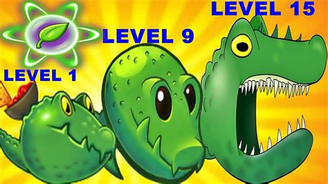 Guacodile Pvz2 Level 1 9 Max Level In Plants Vs Zombies 2 Gameplay