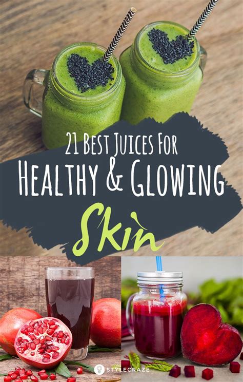 21 Best Fruit And Vegetable Juices For Healthy And Glowing Skin Juice