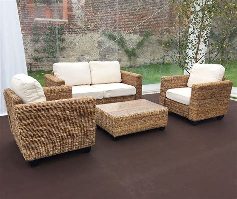 Indoor Natural Rattan Sofa Set Furniture4events