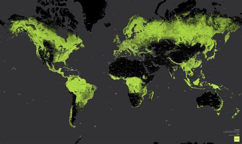 Global Forest Cover Map Forest View World View