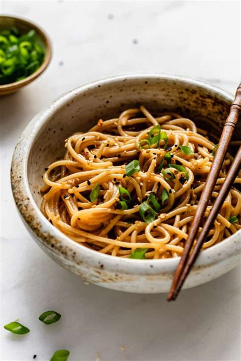 15 Minute Asian Garlic Noodles Recipe Choosing Chia