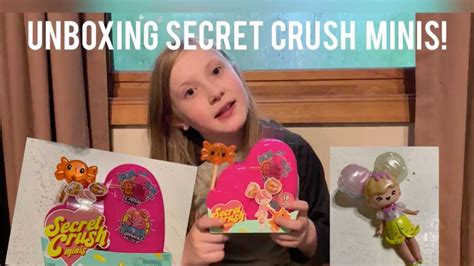 Secret Crush Minis Doll Unboxing Youtube