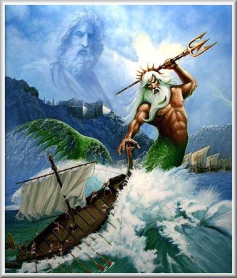 Myth Mans Poseidon God Of The Seas