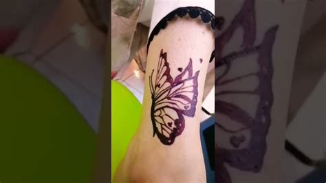 Butterfly Henna Tattoo🦋 Youtube