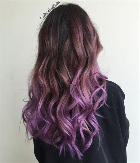 the prettiest pastel purple hair ideas in 2020 purple ombre hair dyed ends of hair purple