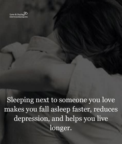 Sleeping Next To Someone You Love Waking Up Next To You Quotes