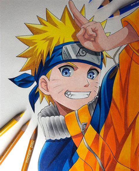 🎨artis Naruto Drawings Anime Drawings Anime