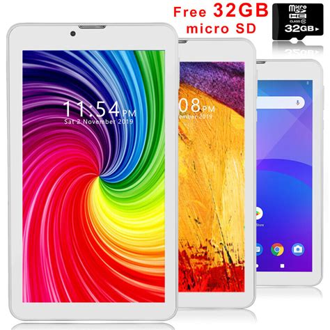 7 Inch Phablet 3g Smart Phone Tablet Pc Android 44 Bluetooth Wifi