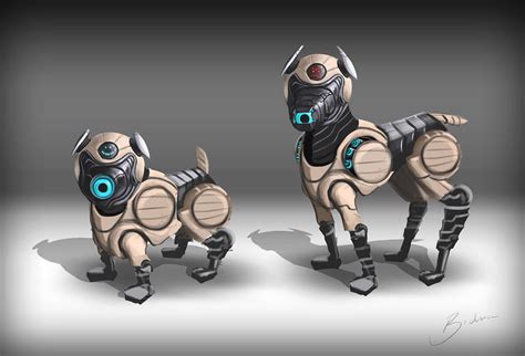 Robot Dog Concept By Bartekgraf On Deviantart