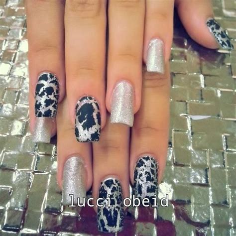 Pin By Lucci Obeid On Crackle Nails Crackle Nails Nails Beauty