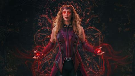 1366x768 Scarlet Witch Wanda Vision Full Power 1366x768 Resolution
