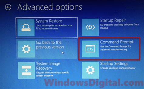 How To Startup Repair Windows 1011 Using Command Prompt