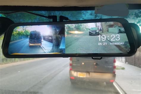 Review Of The Vantop H609 Dual 1080p Mirror Dash Cam Nerd Techy