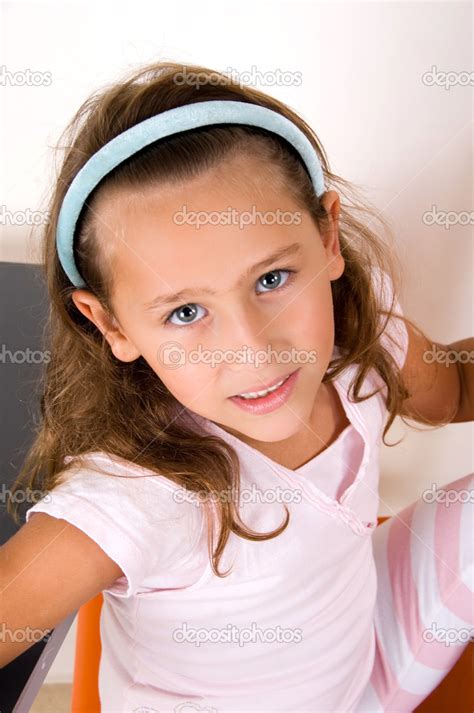 Little Girl Looking At Camera — Stock Photo © Imagerymajestic 1346584