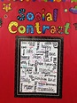 Social Contract Template - Printable Word Searches