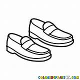 Moccasins Drawing Draw Coloring Getdrawings Sandalias Colorear Shoes Para sketch template