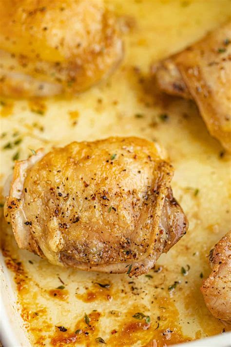 Worlds Best Baked Chicken Thighs The Best Easy Crispy Oven Baked Chicken Thighs Recipe