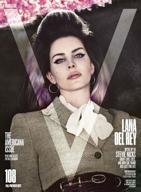 V Magazine No 108 Fall Preview 2017 The Americana Issue Lana Del Rey By Steven Klein With