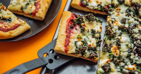 Bake at 450 degrees for about 14 minutes. Beet Pesto Pizza with Goat Cheese & Kale | Live Eat Learn