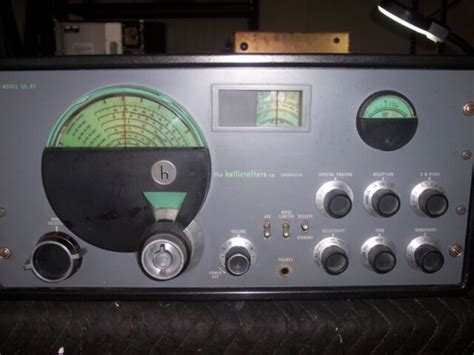 Vintage 1940s Hallicrafters Sx 42 Radio Receiver Tube Shortwave Ham